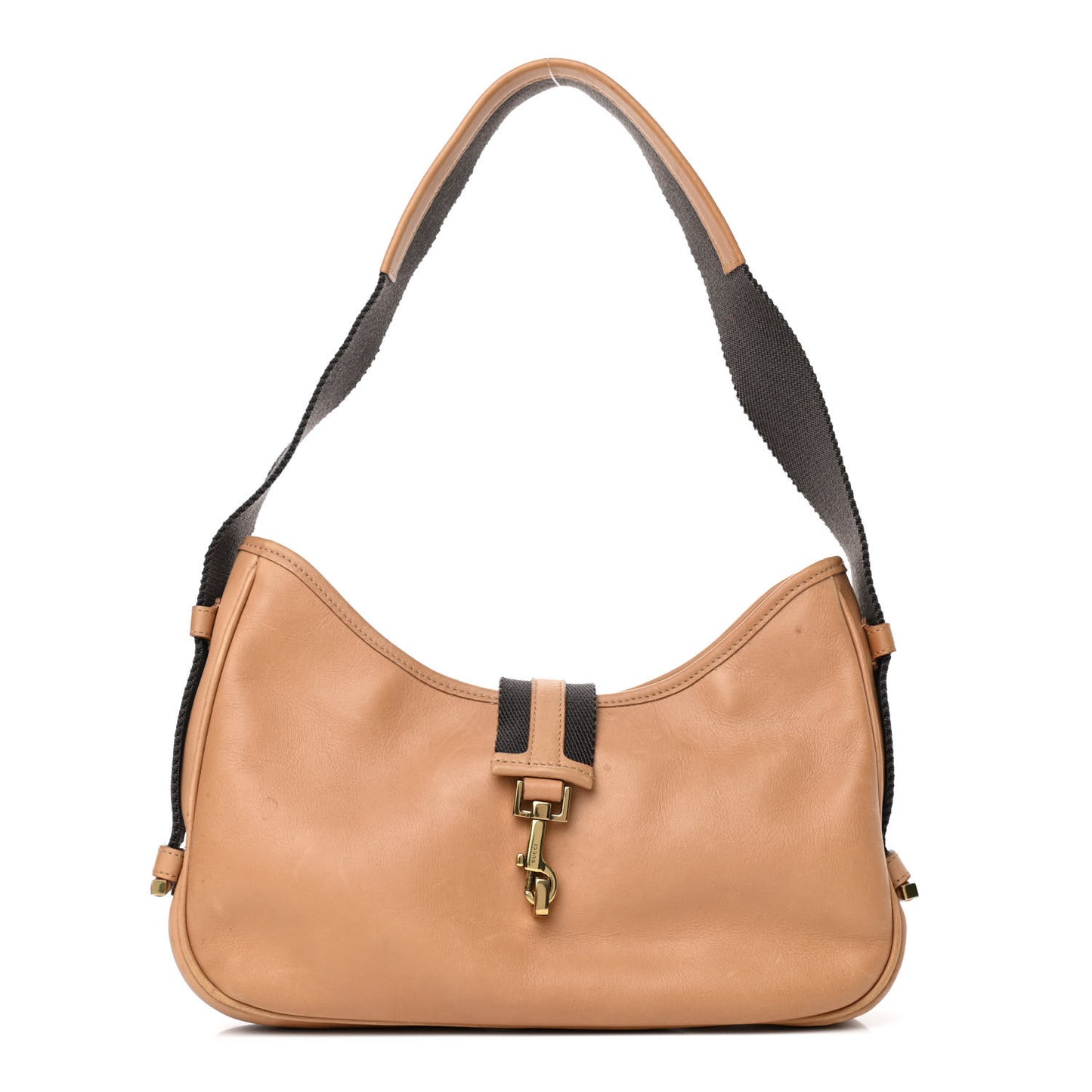Calfskin Shoulder Bag Brown