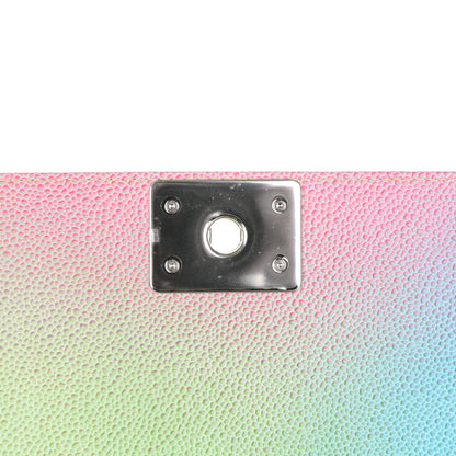 Chanel Caviar Quilted Medium Cuba Rainbow Boy Flap Multicolor 9 of 9