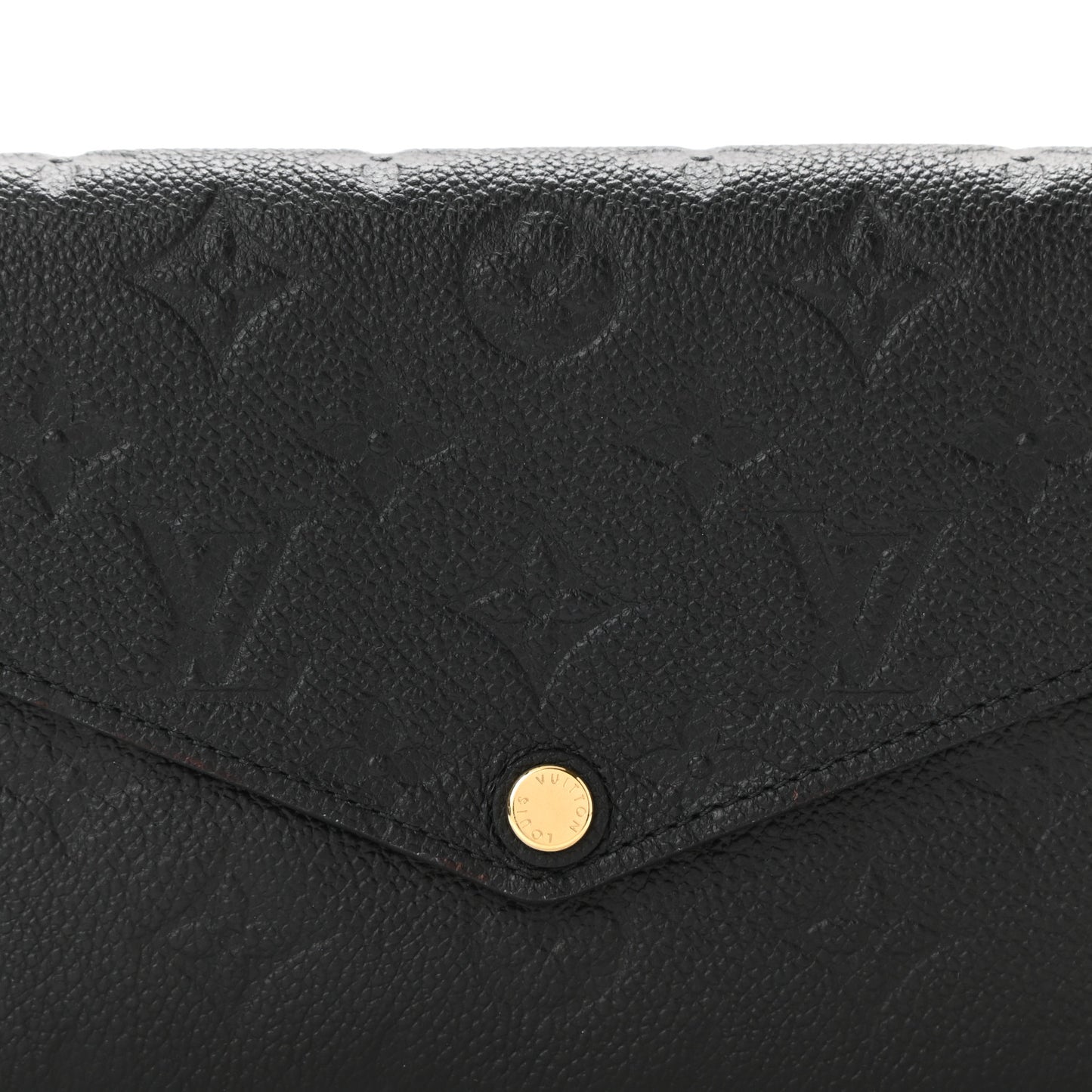 Empreinte Pochette Felicie Chain Wallet Black