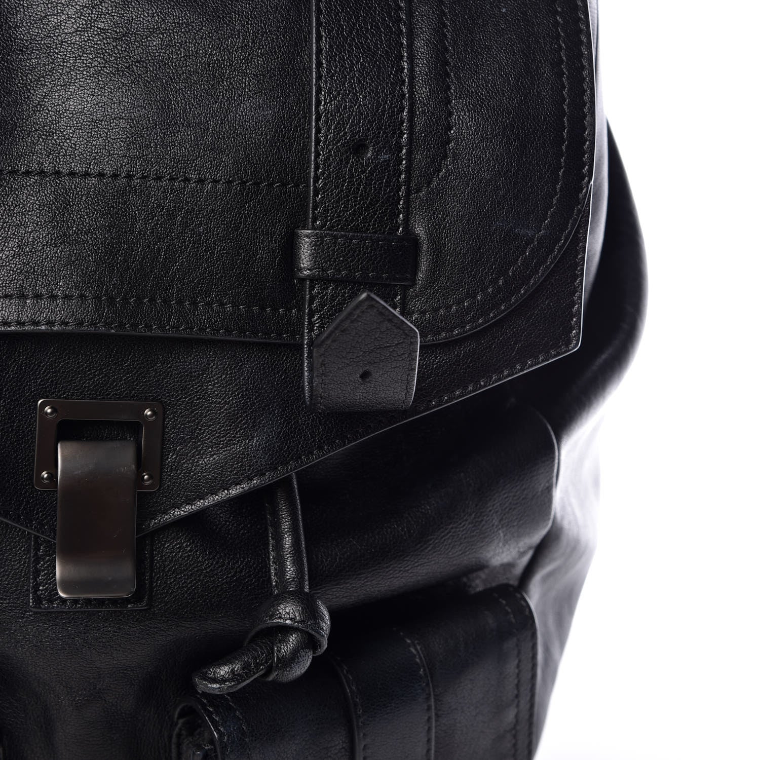 Proenza Schouler Lambskin PS1 Backpack Black 10 of 12