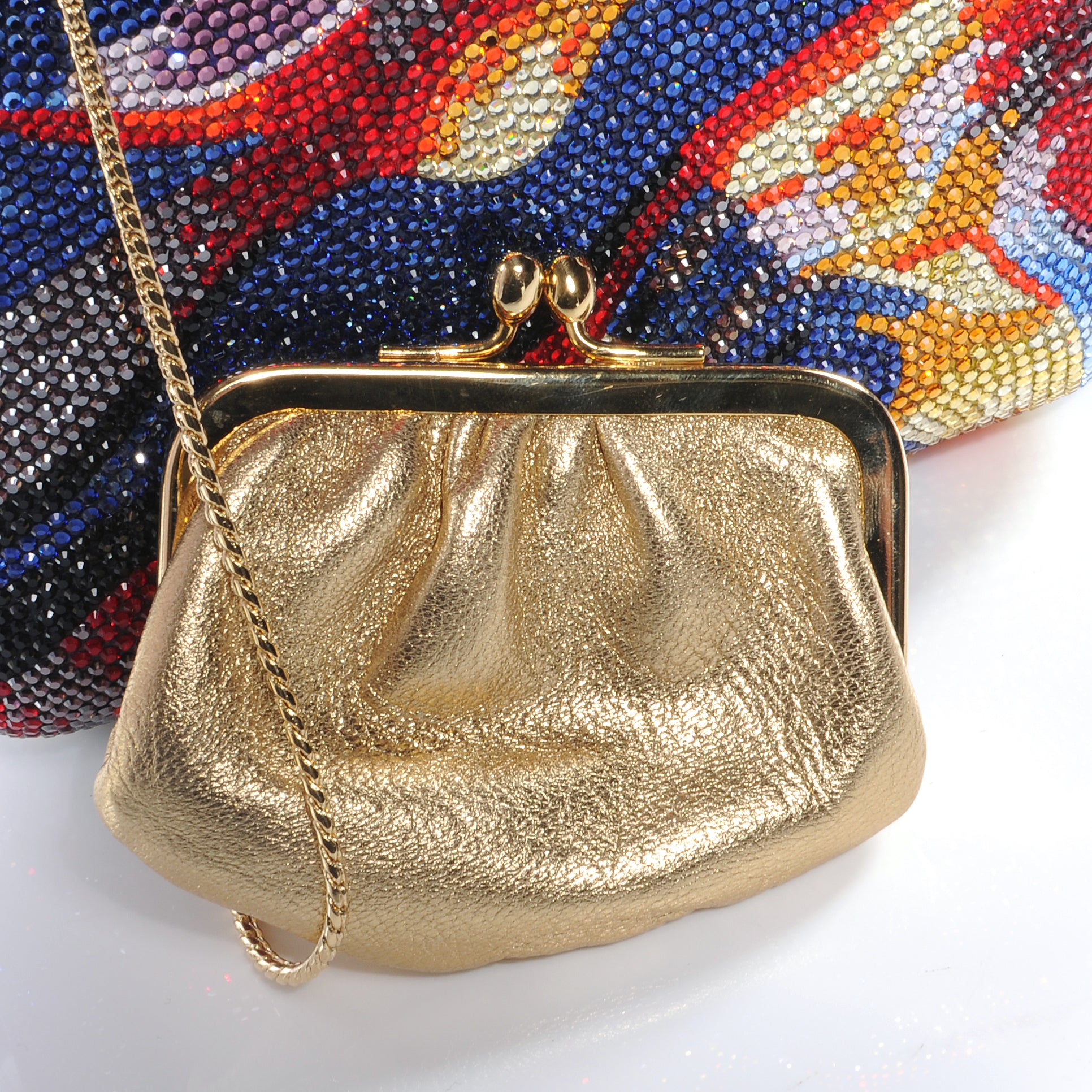 Judith Leiber Crystal Synergy Minaudiere Clutch 6 of 8