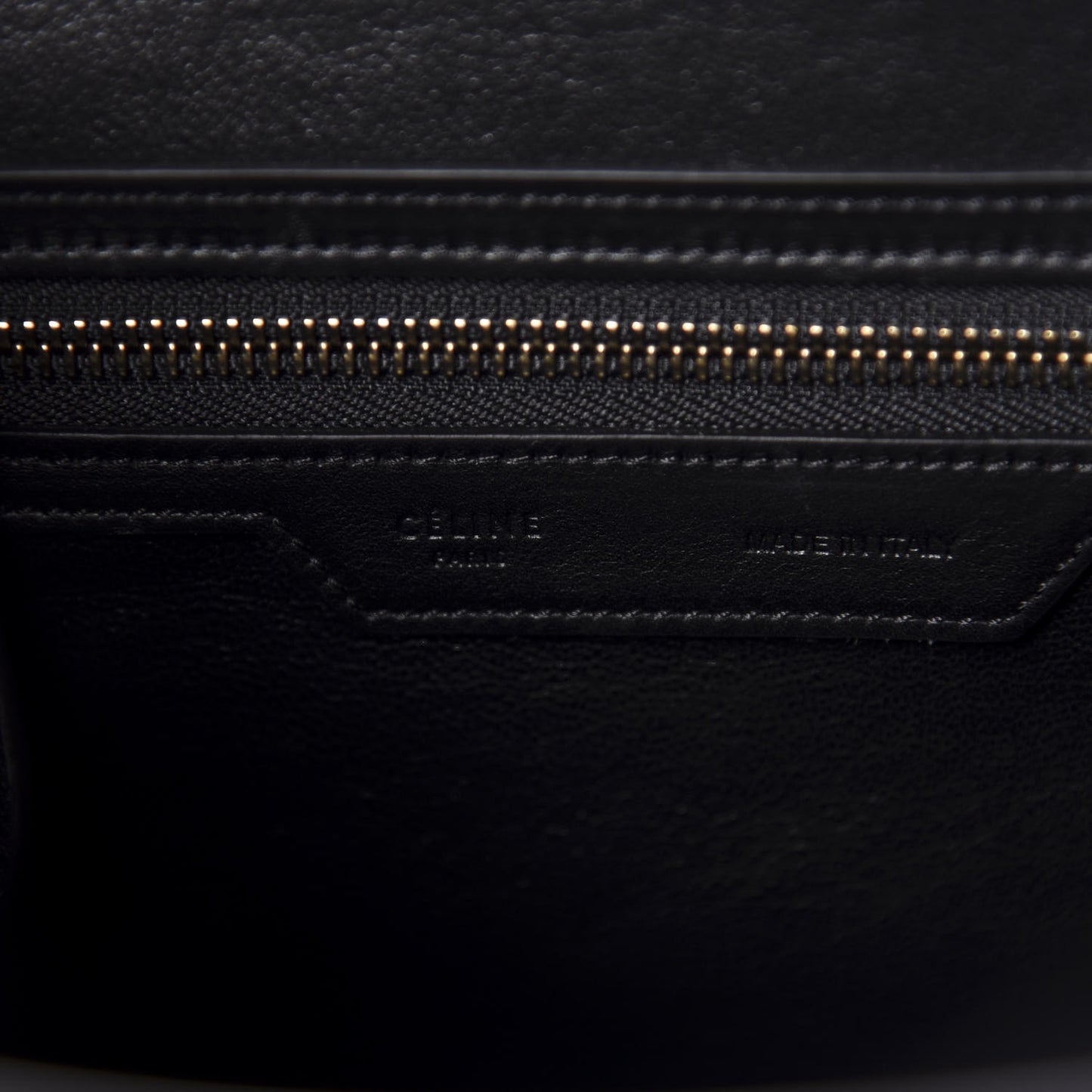 Smooth Calfskin Micro Luggage Black