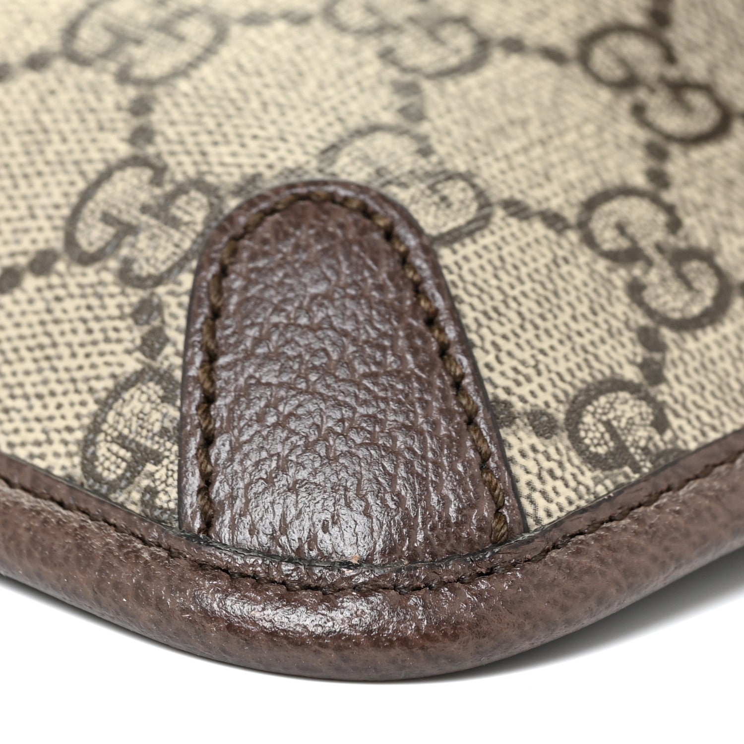 Gucci GG Supreme Monogram Neo Vintage Web Belt Bag Brown 11 of 11