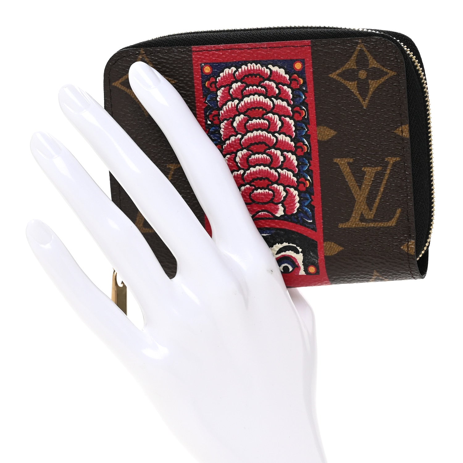 Louis Vuitton Monogram Kabuki Zippy Coin Purse 2 of 8