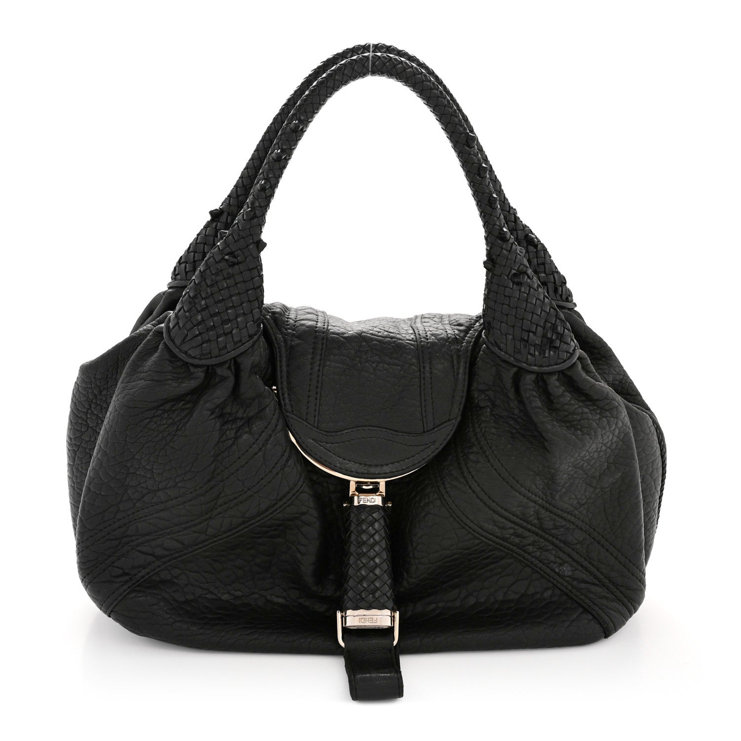 Fendi Nappa Nuvolata Spy Black 1 of 15
