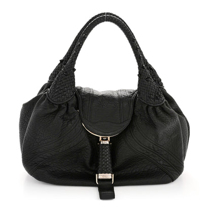Fendi Nappa Nuvolata Spy Black 1 of 15