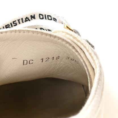 Christian Dior Canvas Walk'N'Dior Low Top Sneakers 38.5 White 8 of 8