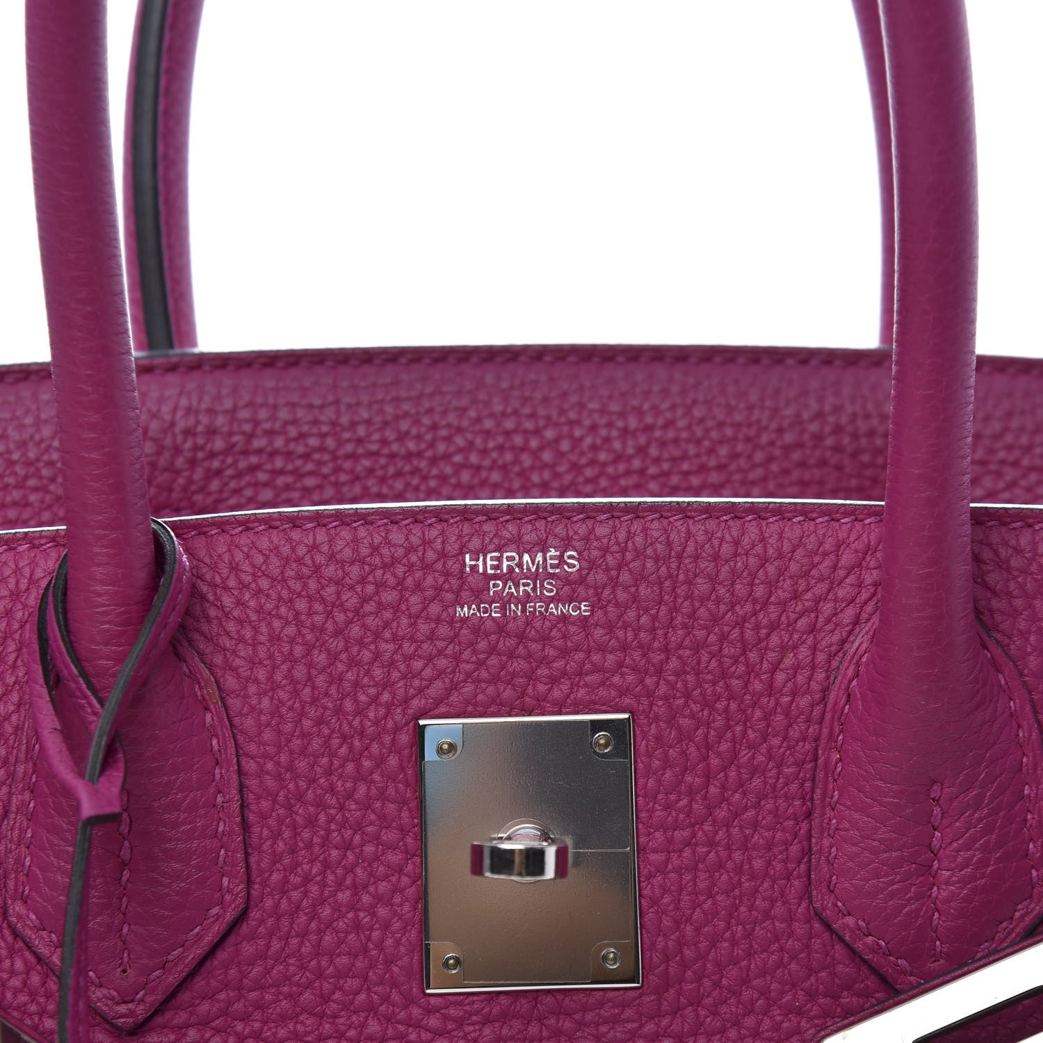 Hermes Togo Birkin 30 Rose Pourpre 16 of 18