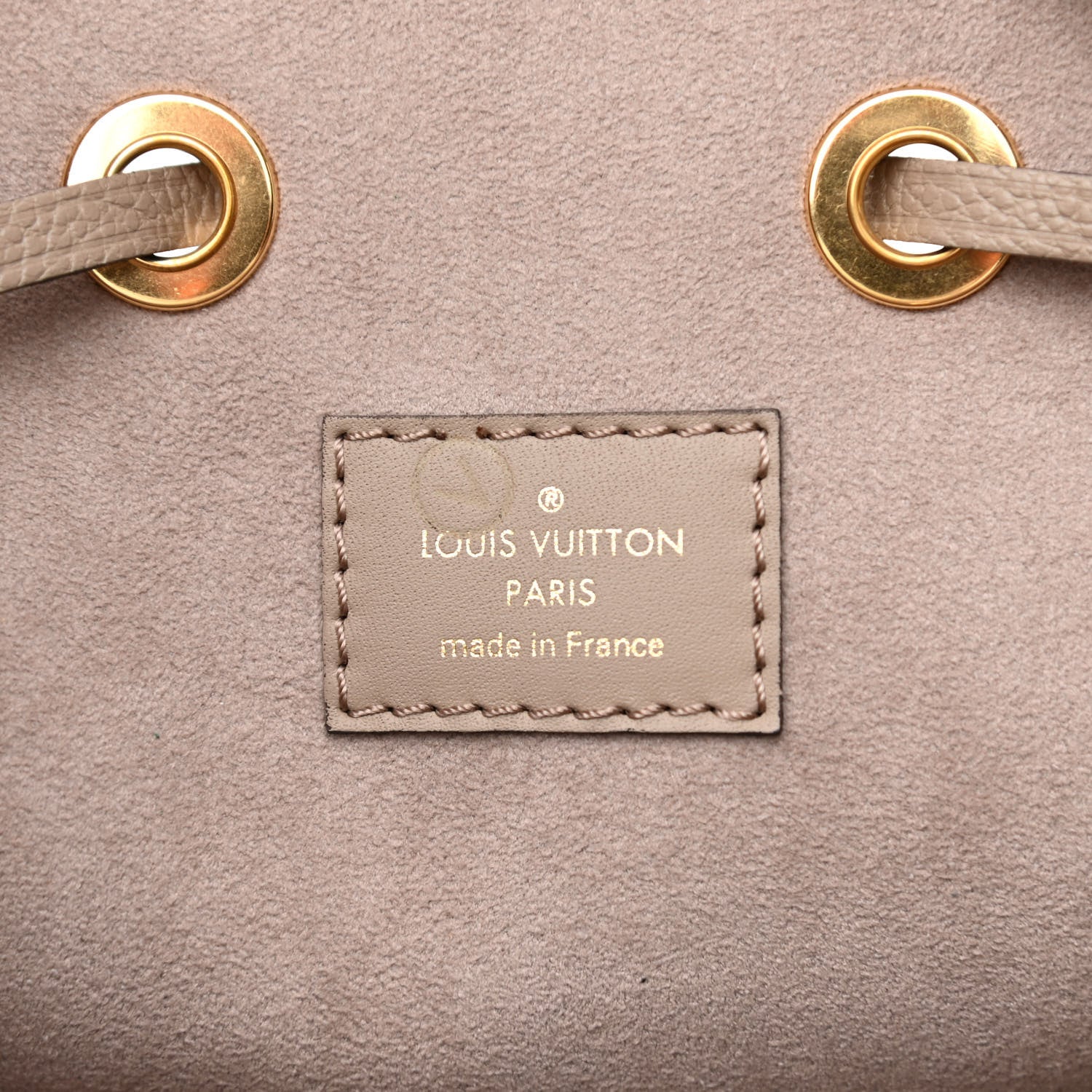 Louis Vuitton Empreinte Monogram Giant Neonoe MM Tourterelle Creme 8 of 11