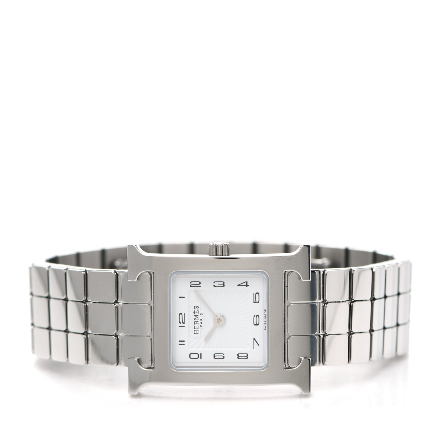 Stainless Steel 21mm Heure H Hour Quartz Watch