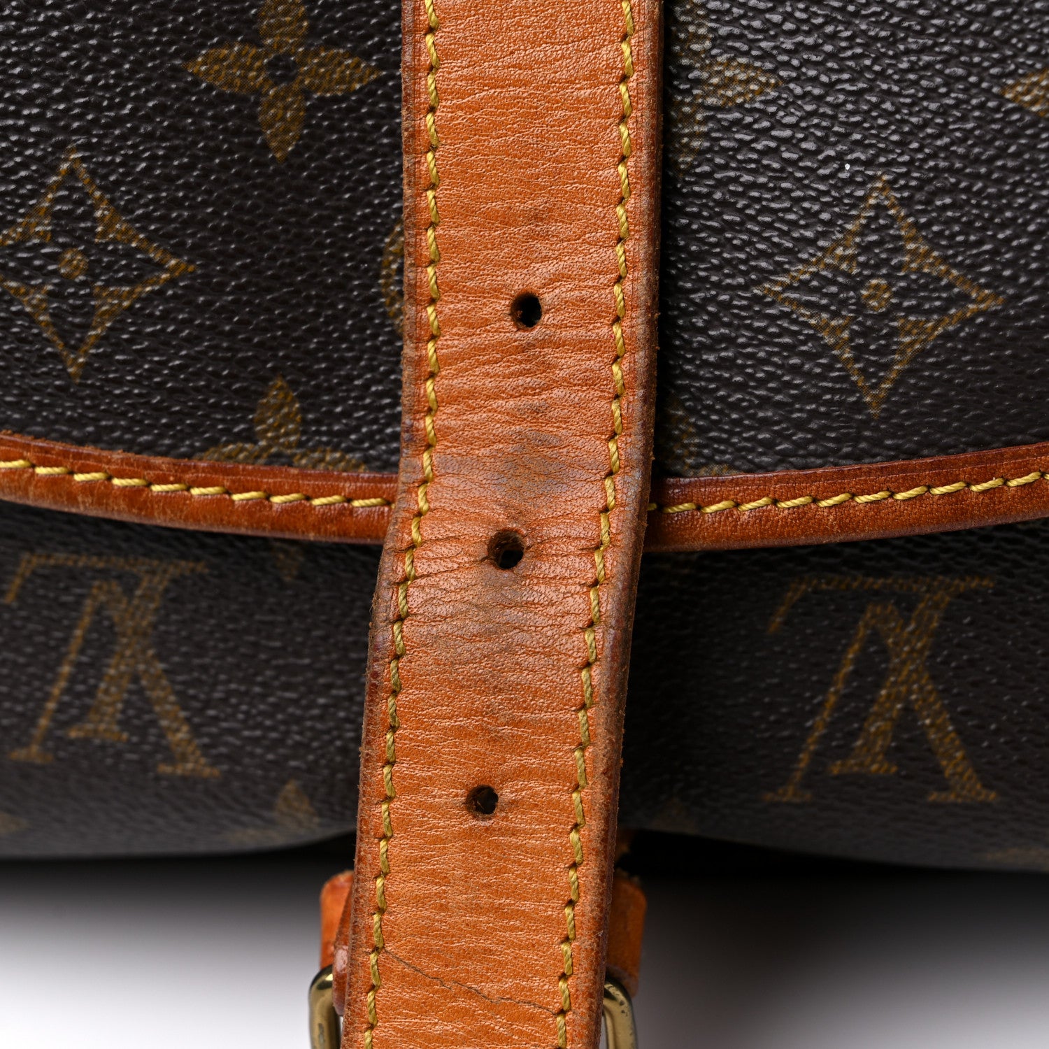 Louis Vuitton Monogram Saumur 35 14 of 25