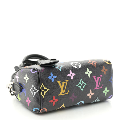 Louis Vuitton LV X TM Monogram Multicolor Nano Speedy Black 4 of 10
