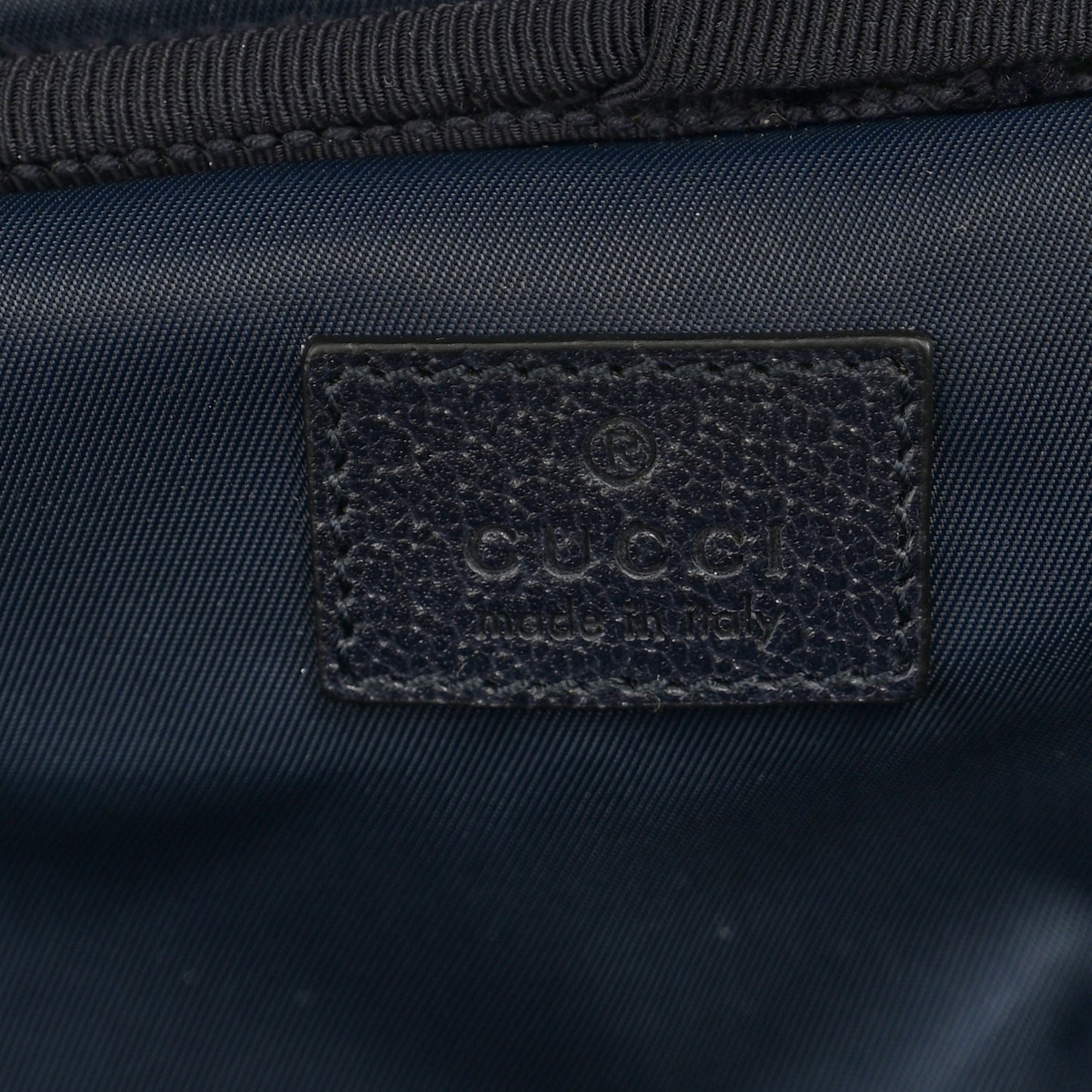 GG Supreme Monogram Textured Dollar Calfskin Web Small Savoy Cabin Trolley Beige Blue