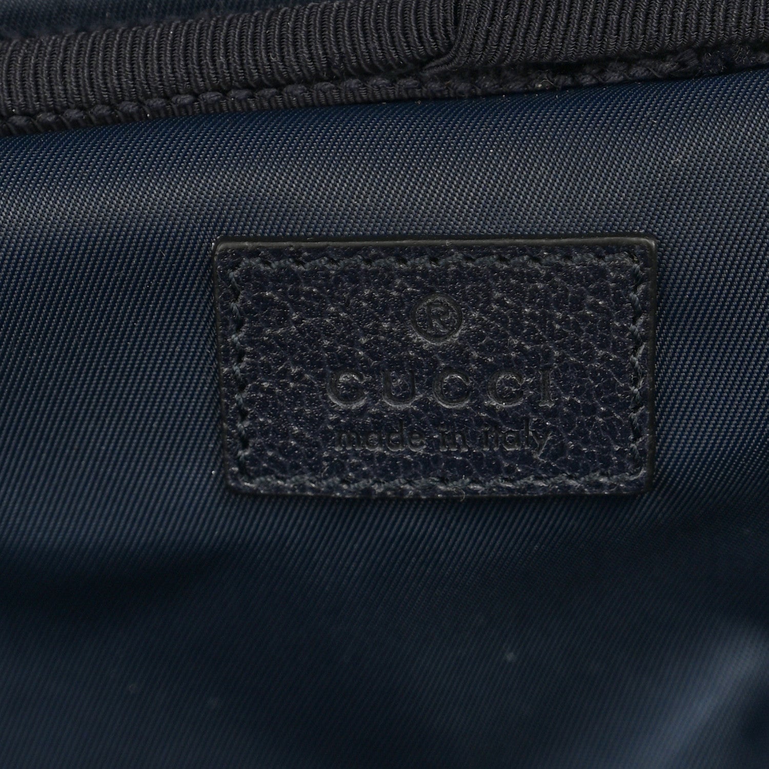Gucci GG Supreme Monogram Textured Dollar Calfskin Web Small Savoy Cabin Trolley Beige Blue 5 of 12