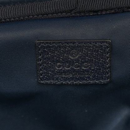 Gucci GG Supreme Monogram Textured Dollar Calfskin Web Small Savoy Cabin Trolley Beige Blue 5 of 12