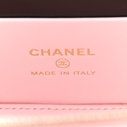 Chanel Caviar Quilted Small Vanity Case With Chain Light Pink 6 of 11