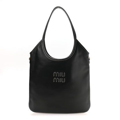 Miu Miu Nappa Ivy Bag Black 1 of 9