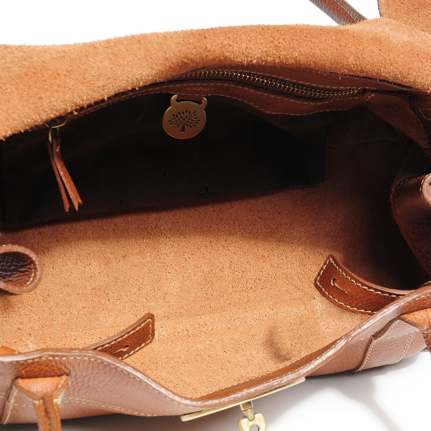 Mulberry Natural Leather East West Bayswater Oak 12 of 12