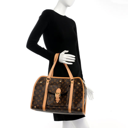 Louis Vuitton Monogram Baxter GM Dog Pet Carrier 2 of 7