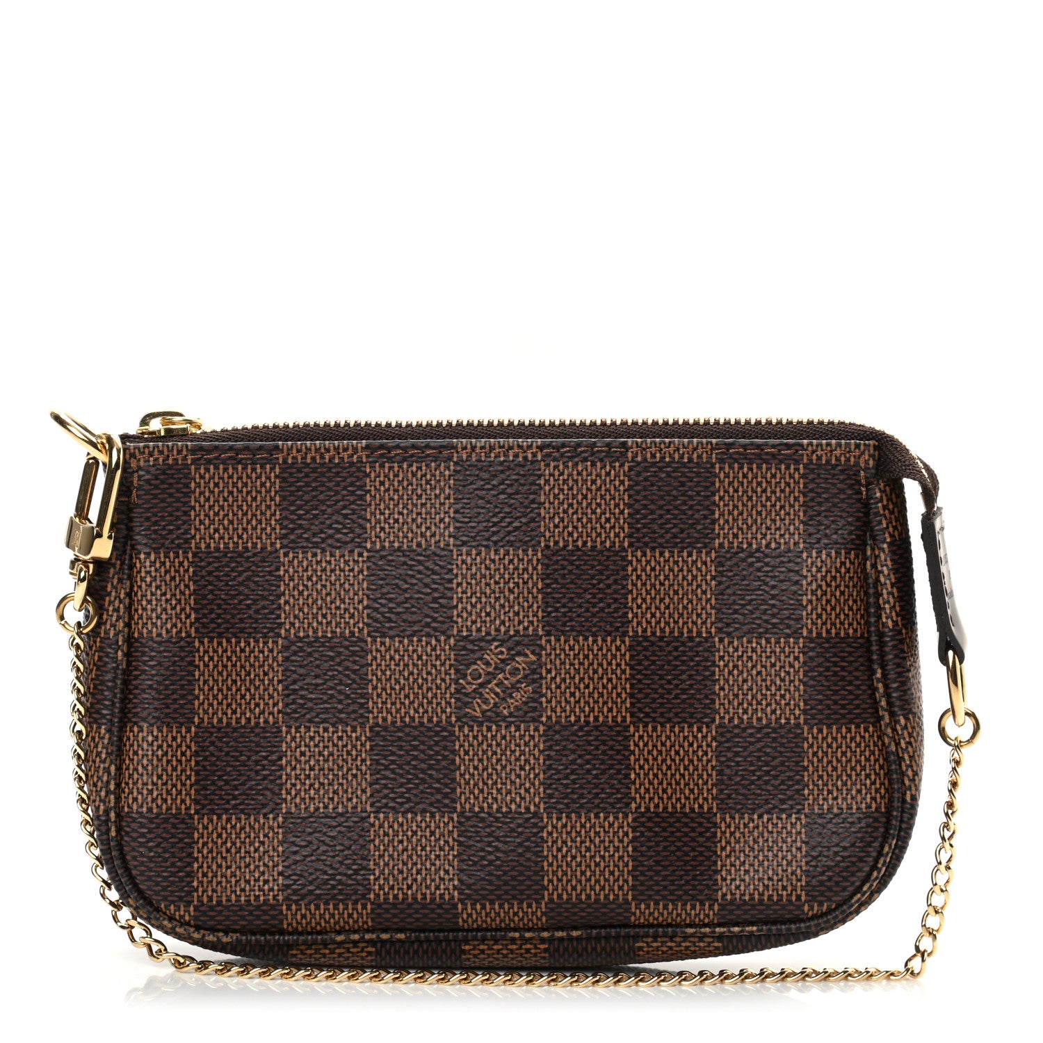 Louis Vuitton Damier Ebene Mini Pochette Accessories 1 of 8