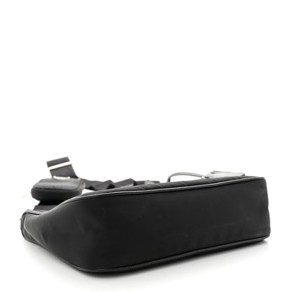 Prada Nylon Re-Edition 2005 Shoulder Bag Black 4 of 9