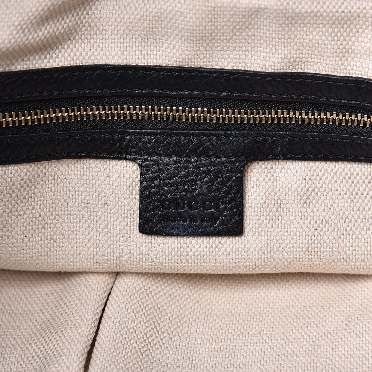 Pebbled Calfskin Medium Soho Chain Shoulder Bag Black