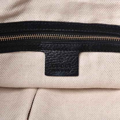 Gucci Pebbled Calfskin Medium Soho Chain Shoulder Bag Black 6 of 11