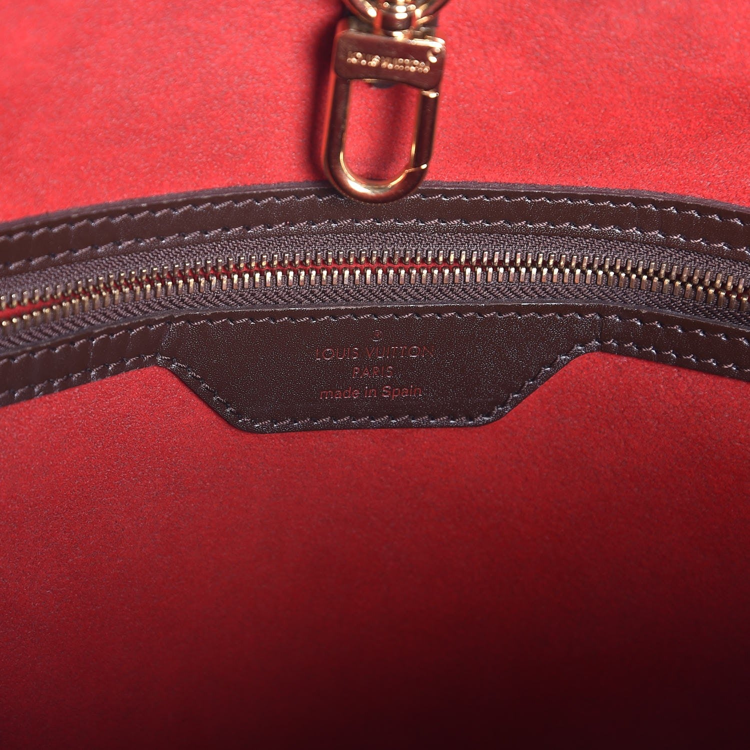 Louis Vuitton Damier Ebene Hampstead MM 6 of 7