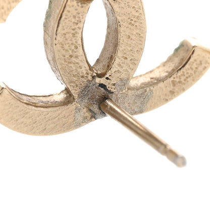 Chanel Crystal CC Earrings Gold 6 of 7