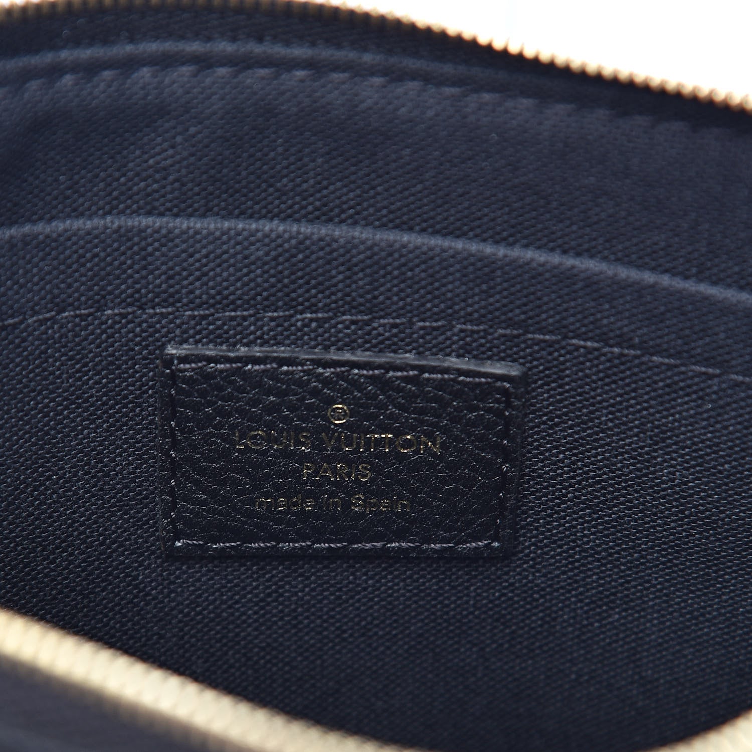 Louis Vuitton Monogram Pallas Clutch Black 6 of 11