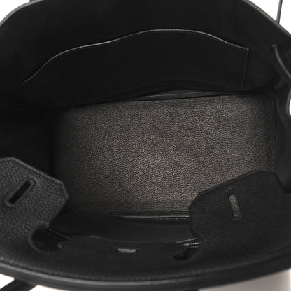 Hermes Togo BIRKIN 30 Black 5 of 13