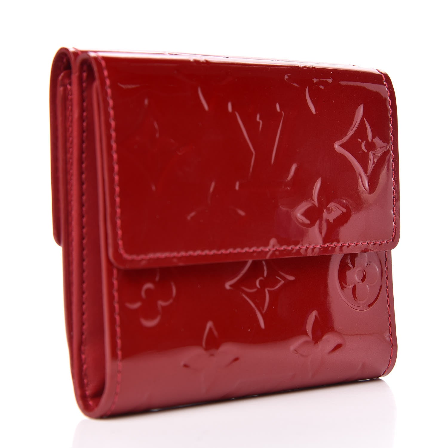 Louis Vuitton Vernis Elise Wallet Pomme D'Amour 3 of 8