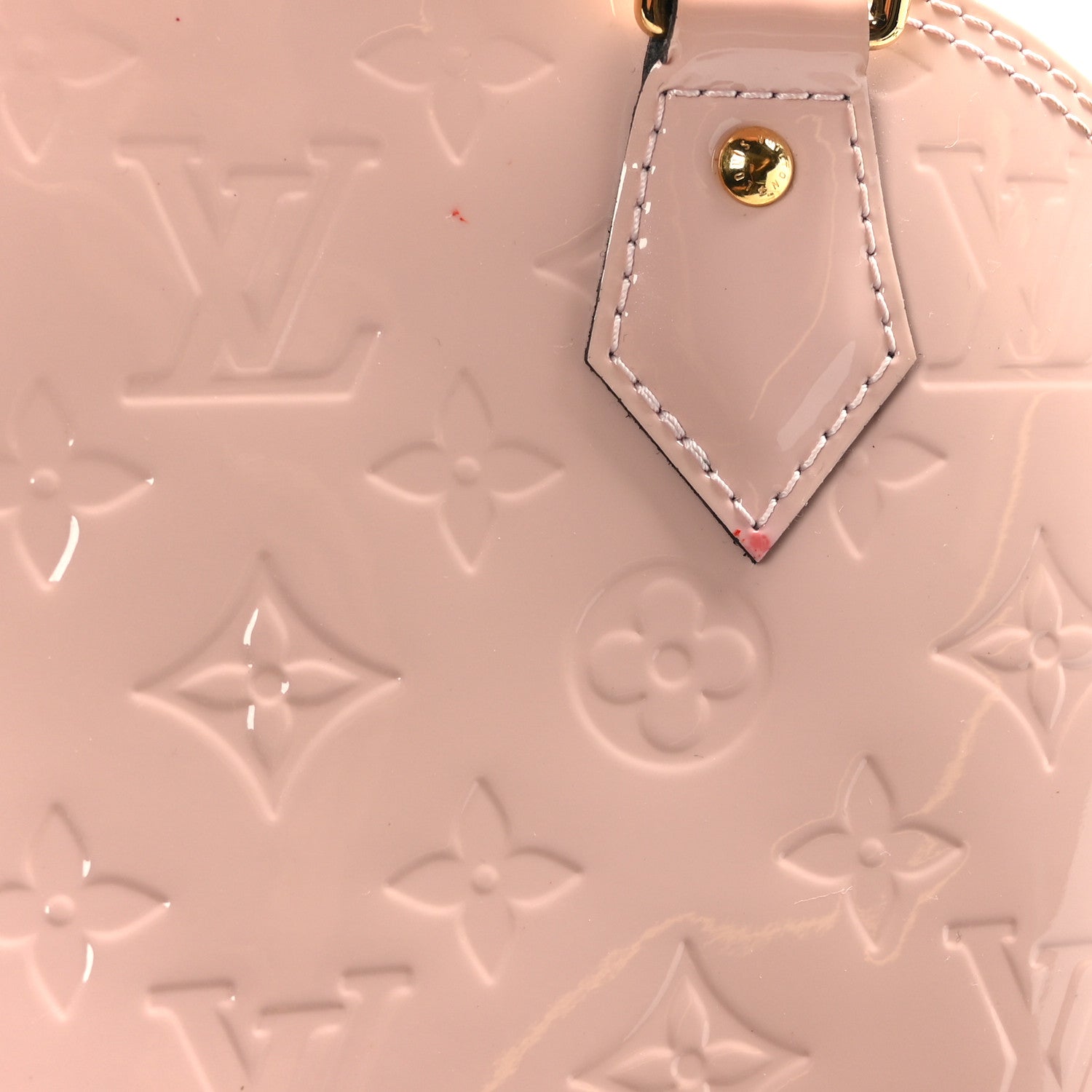 Louis Vuitton Vernis Alma BB Rose Ballerine 9 of 10