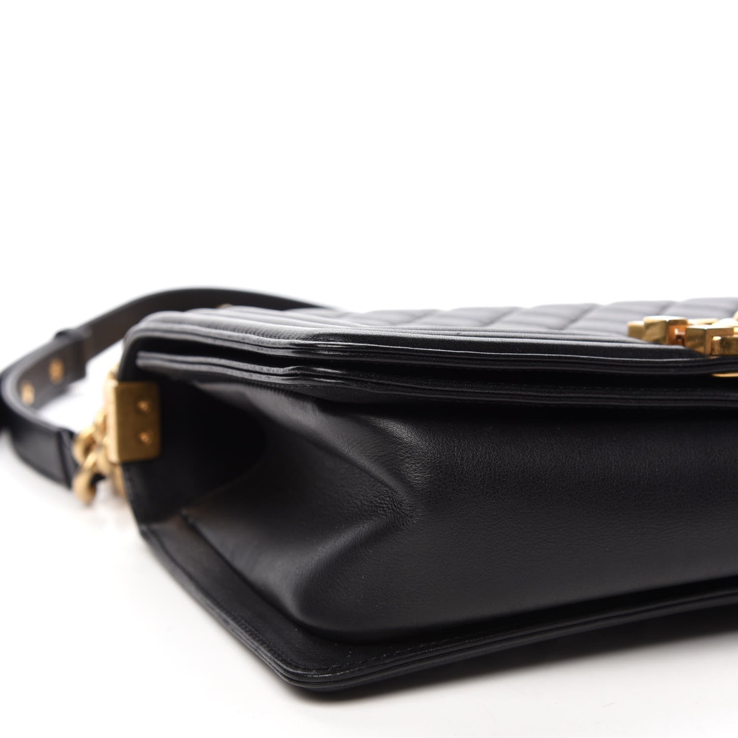 Chanel Calfskin Quilted Medium Boy Flap Black 6 of 12