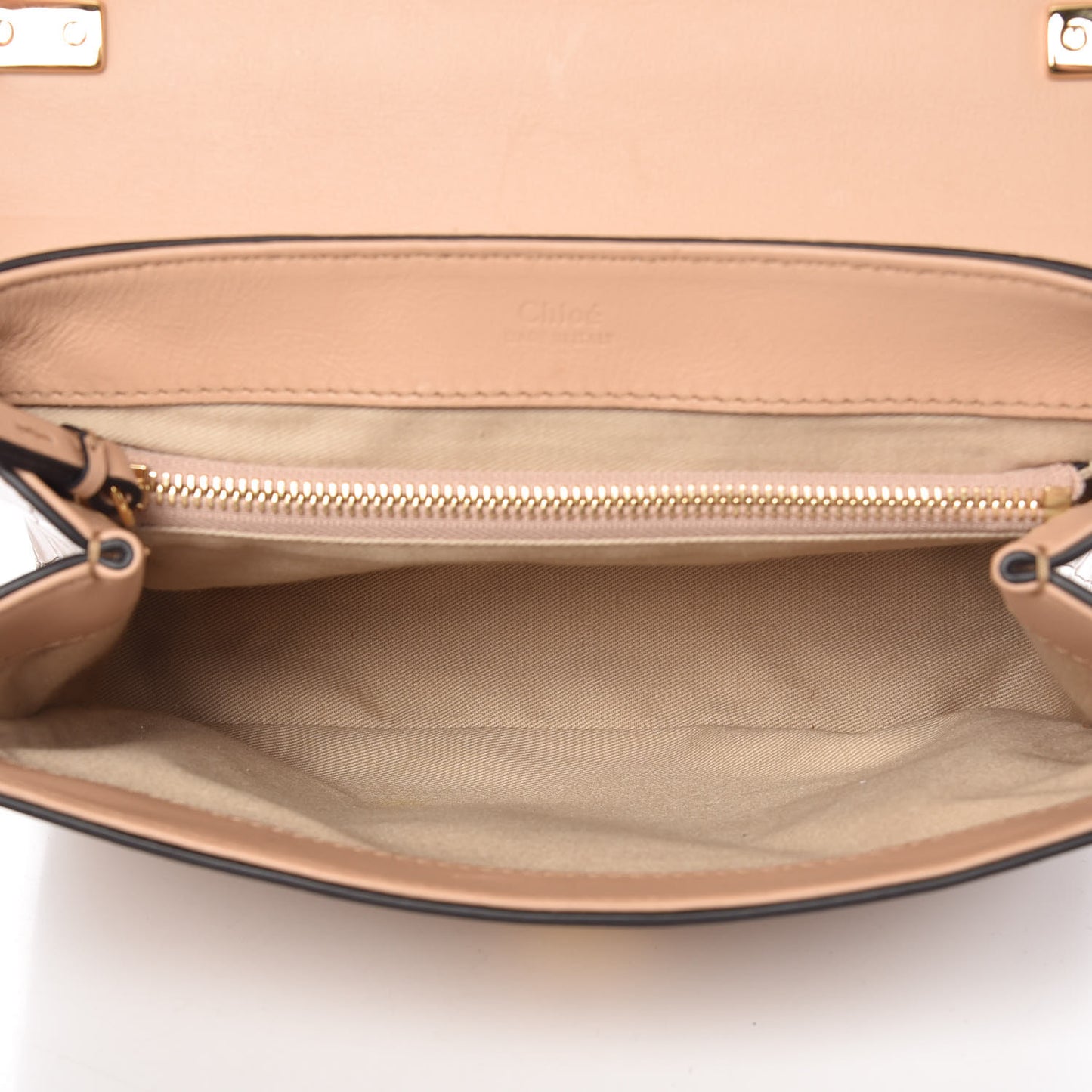 Calfskin Crocodile Embossed Small C Double Carry Nut