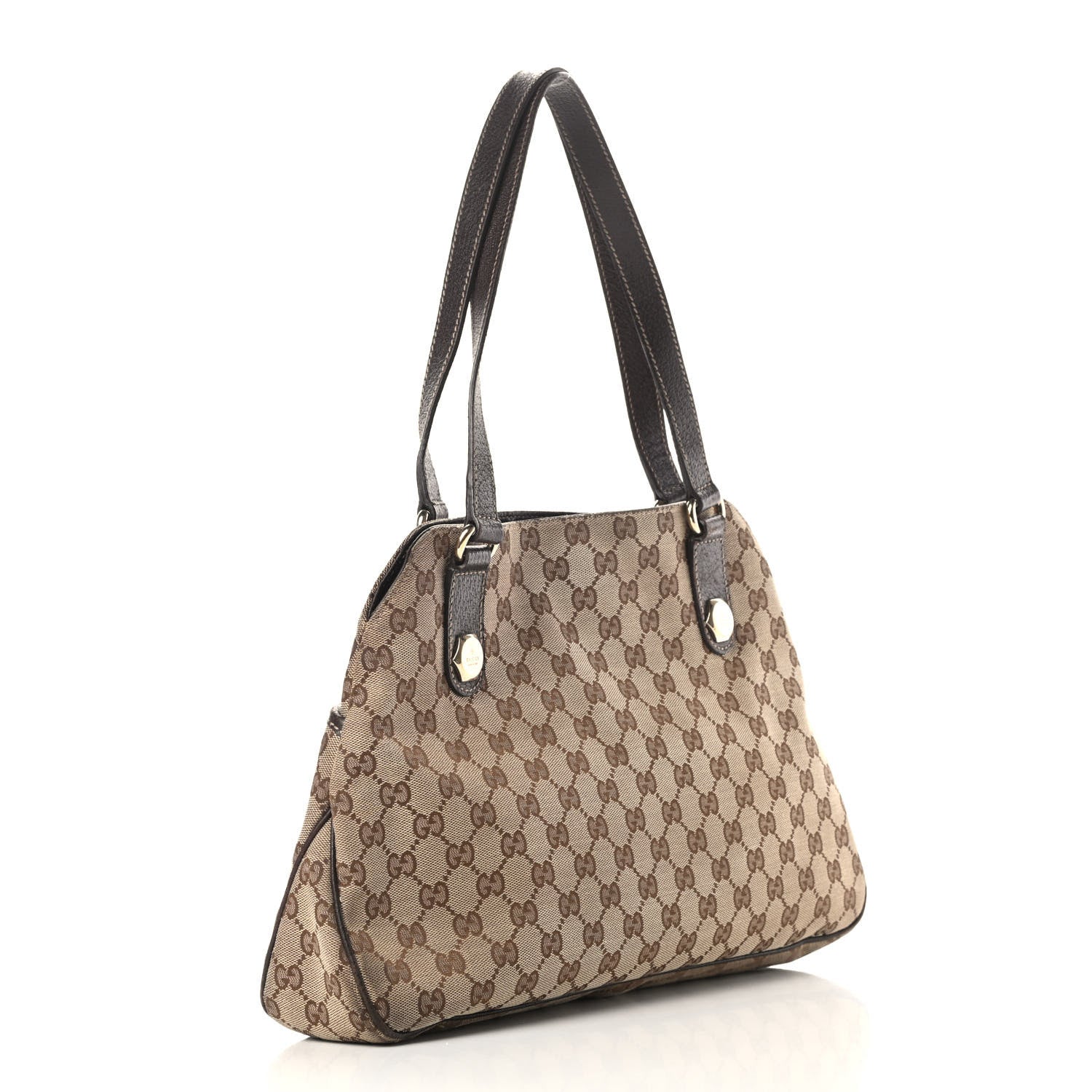 Gucci Monogram Medium Charmy Shoulder Bag Brown 3 of 15