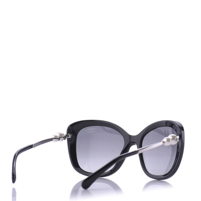 Chanel Polarized Pearl Sunglasses 5339-H Black 4 of 12