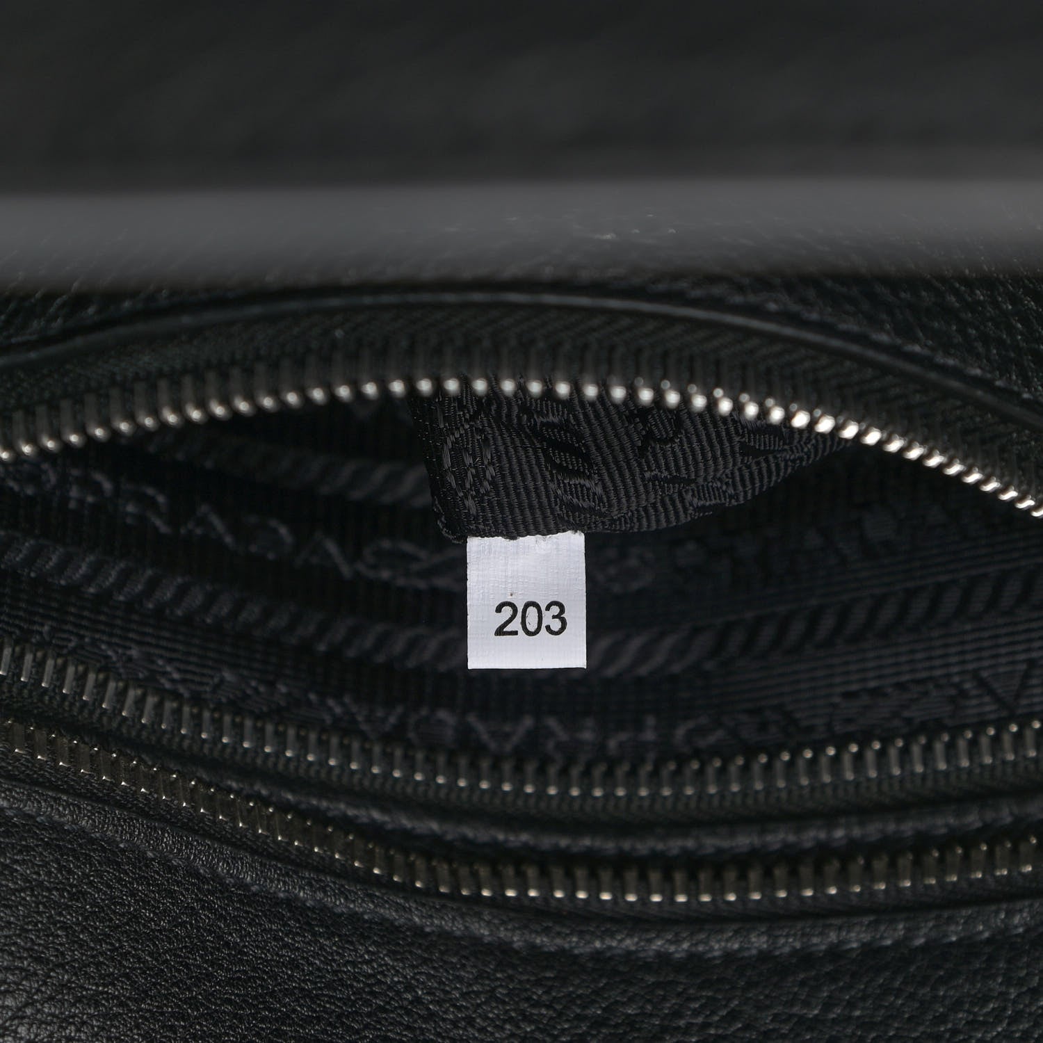 Prada Vitello Daino Tote Black 8 of 12