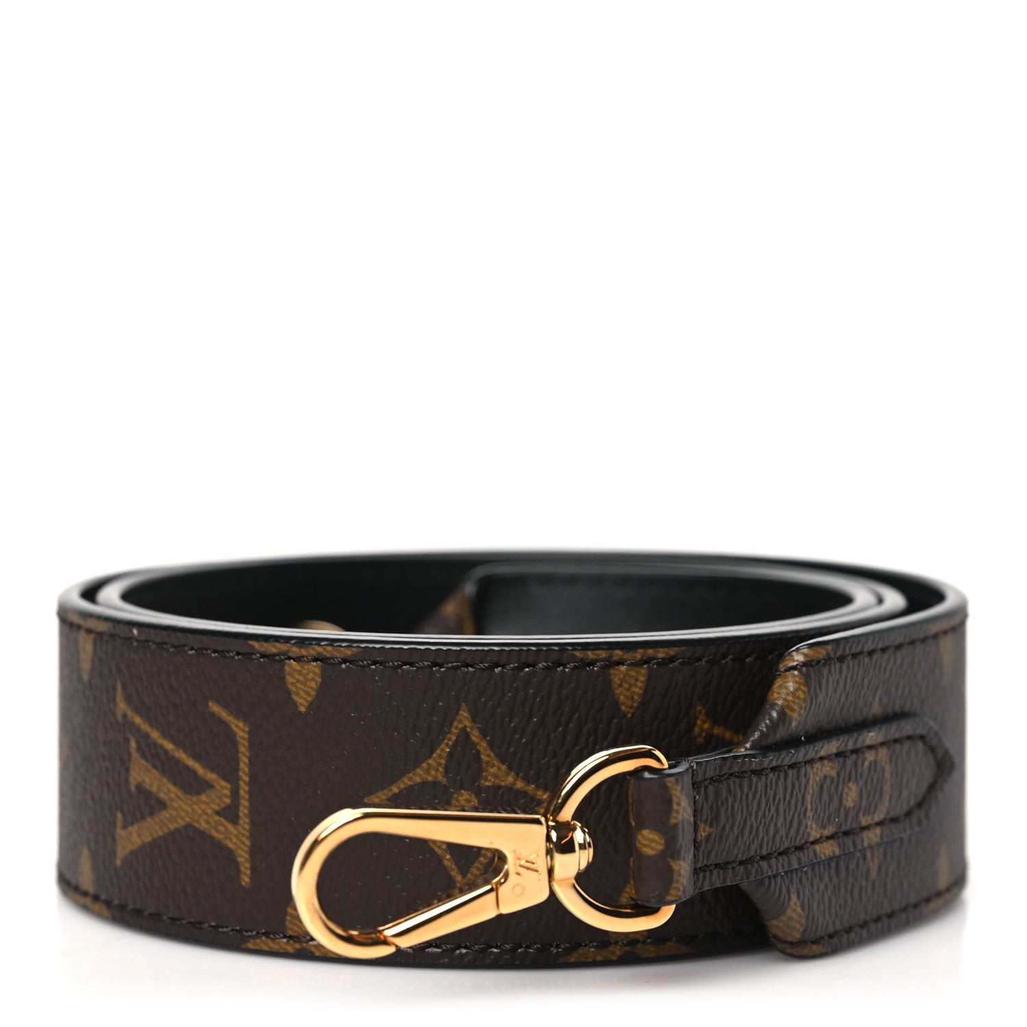 Louis Vuitton Monogram Bandouliere Shoulder Strap Black 1 of 5