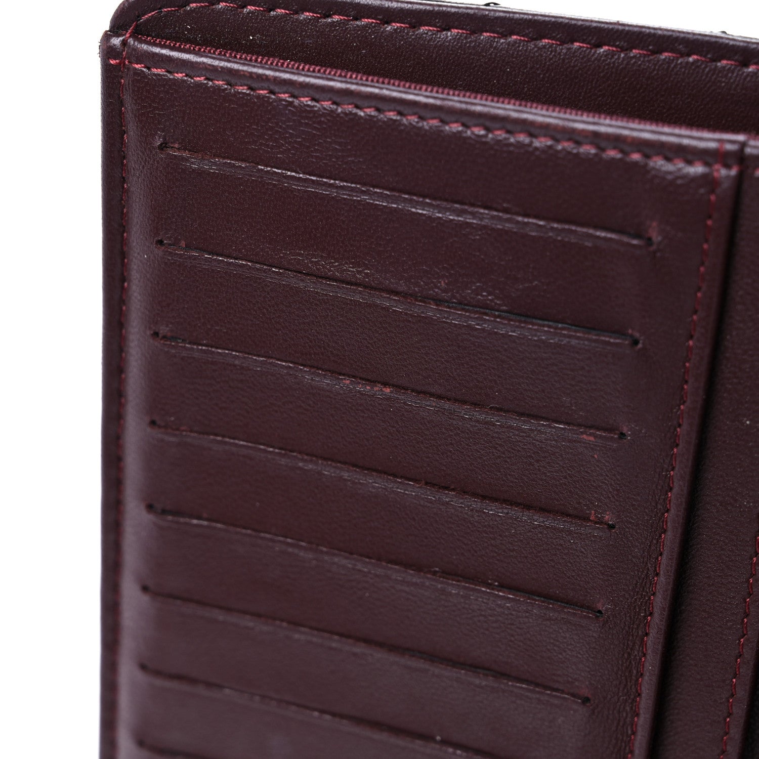 Chanel Lambskin Quilted Yen Wallet Black 11 of 13