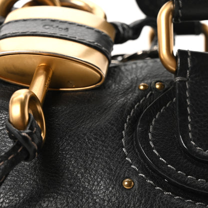 Chloe Calfskin Medium Paddington Satchel Black 8 of 10