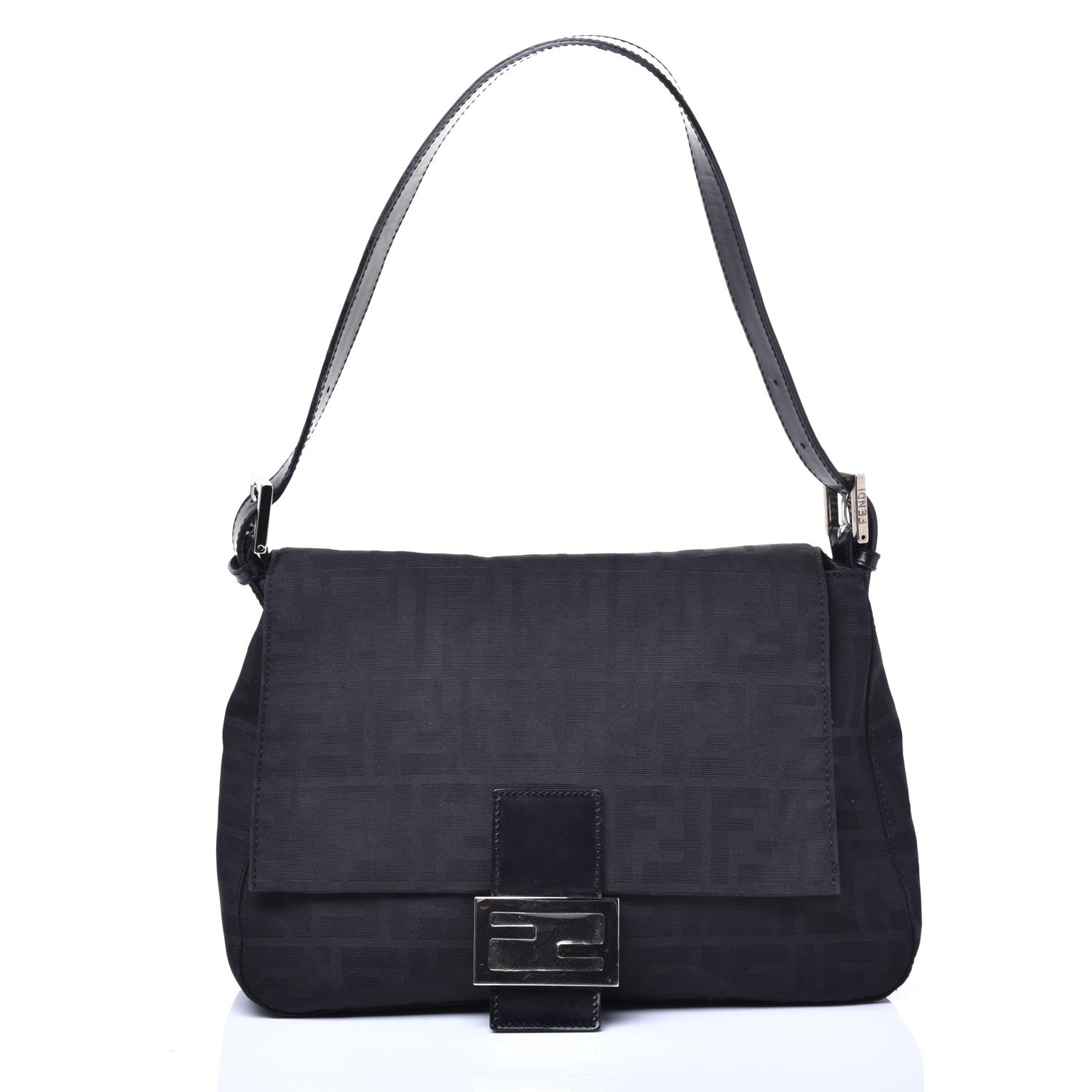Fendi Zucca Mama Baguette Black 1 of 9