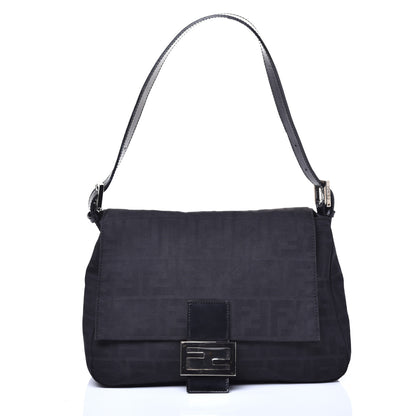 Fendi Zucca Mama Baguette Black 1 of 9