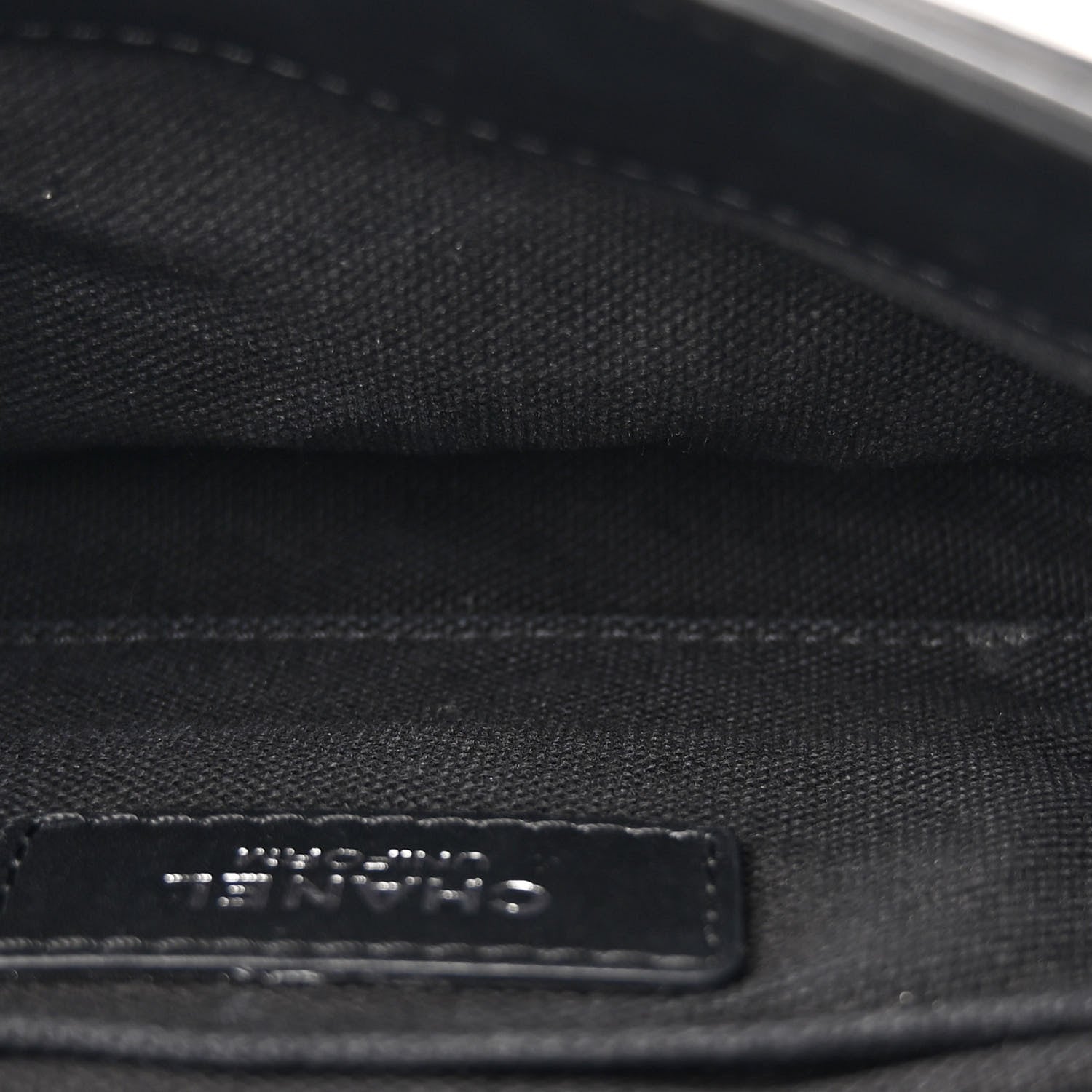 Chanel Calfskin Quilted CC Uniform Flap Belt Bag Black 5 of 10