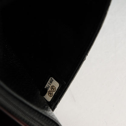 Chanel Caviar Quilted Wallet On Chain WOC Black 8 of 9