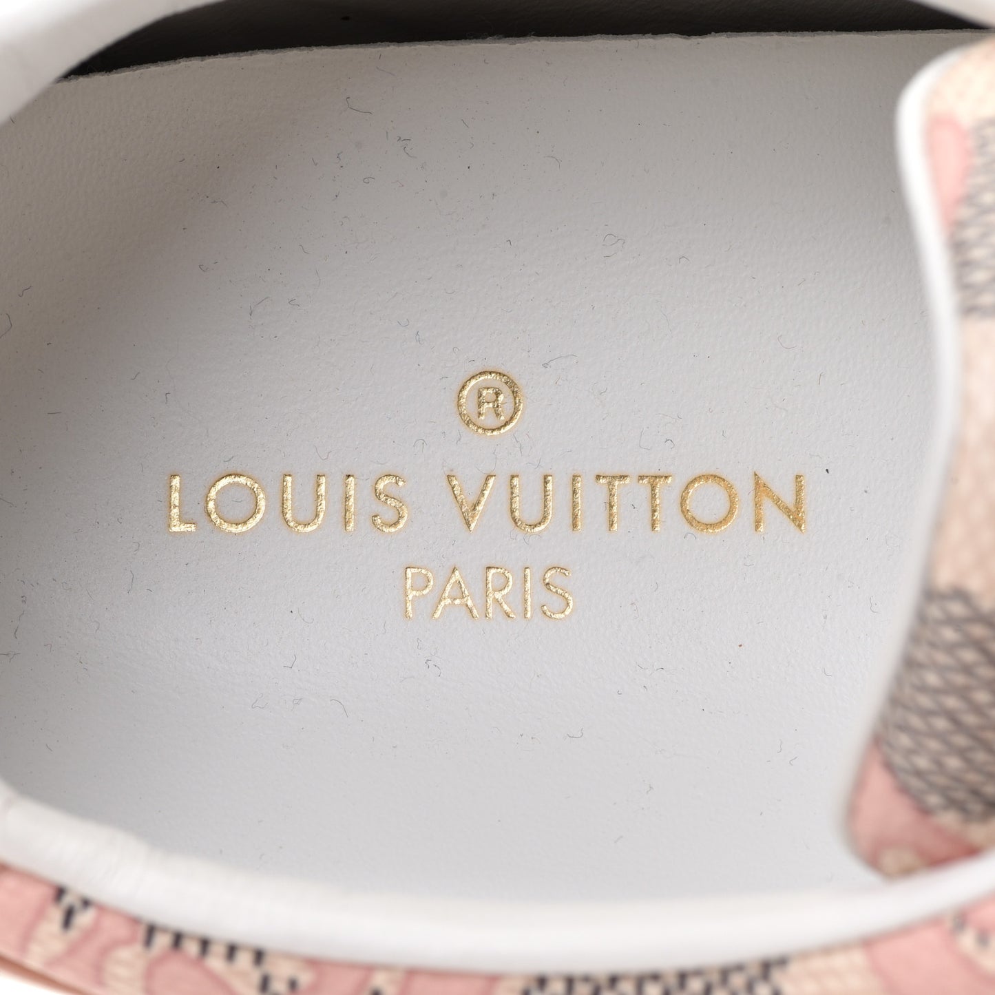 Damier Azur Tahitienne Bora Bora Sneakers 36.5 Rose Ballerine