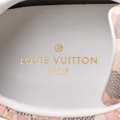 Louis Vuitton Damier Azur Tahitienne Bora Bora Sneakers 36.5 Rose Ballerine 8 of 10