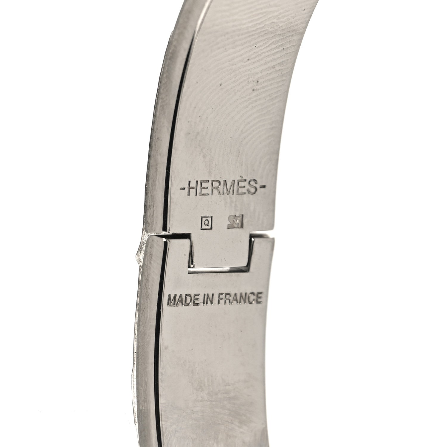 Hermes Narrow Enamel Clic Clac H Bracelet PM Bleu Royal 5 of 5