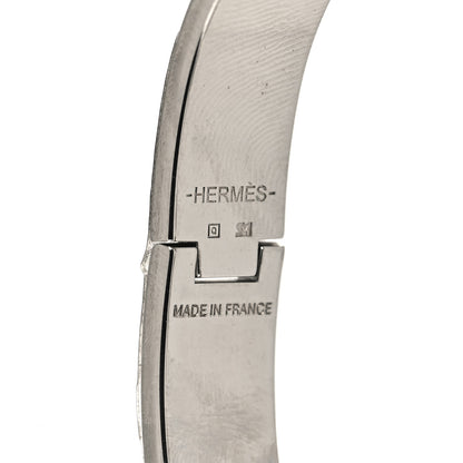 Hermes Narrow Enamel Clic Clac H Bracelet PM Bleu Royal 5 of 5
