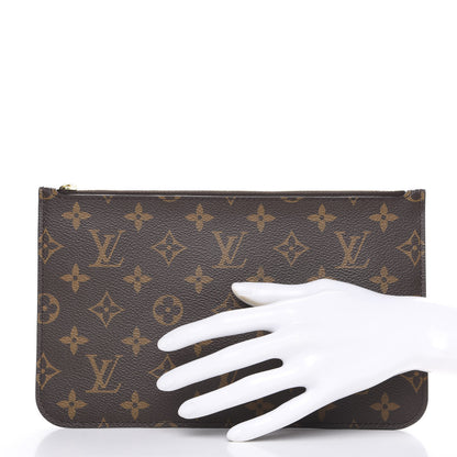 Louis Vuitton Monogram Neverfull MM GM Pochette 2 of 7